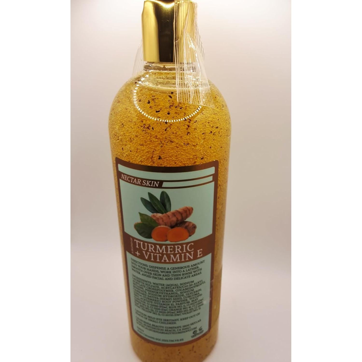 Gel de Ducha Exfoliante Nectar Skin Cúrcuma 946 ml - Hidratante