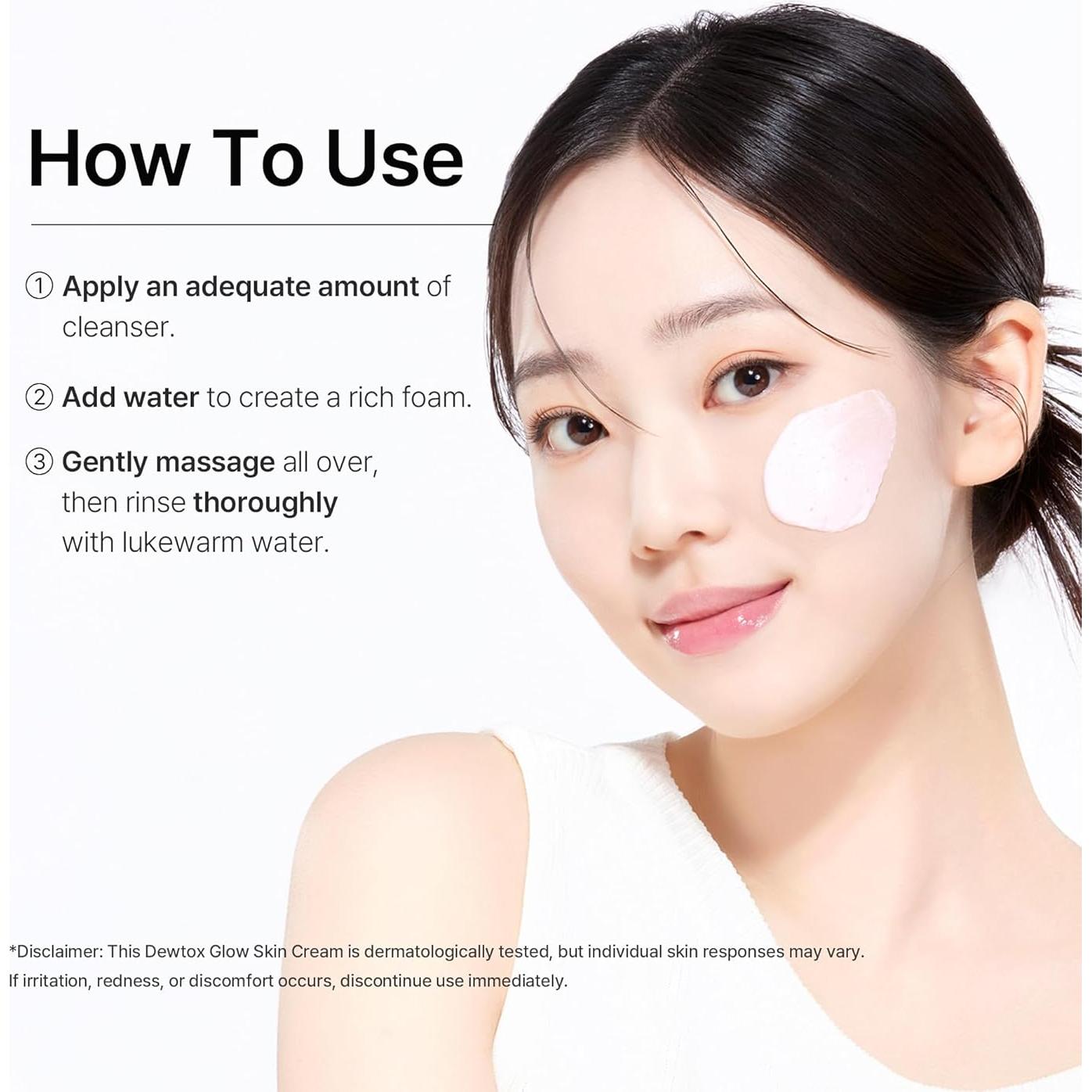 Limpiador Facial Espumoso Dewtox Lift 150ml - Piel Sensible