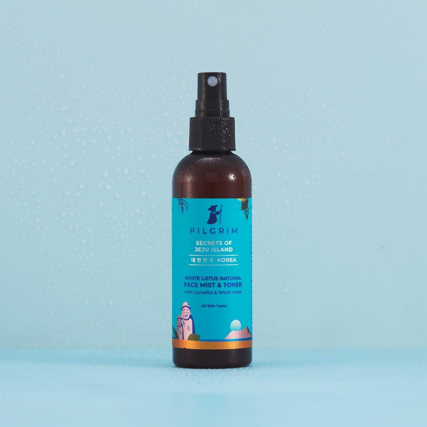 Nebulizador y tónico refrescante Pilgrim 100ml - Loto Blanco