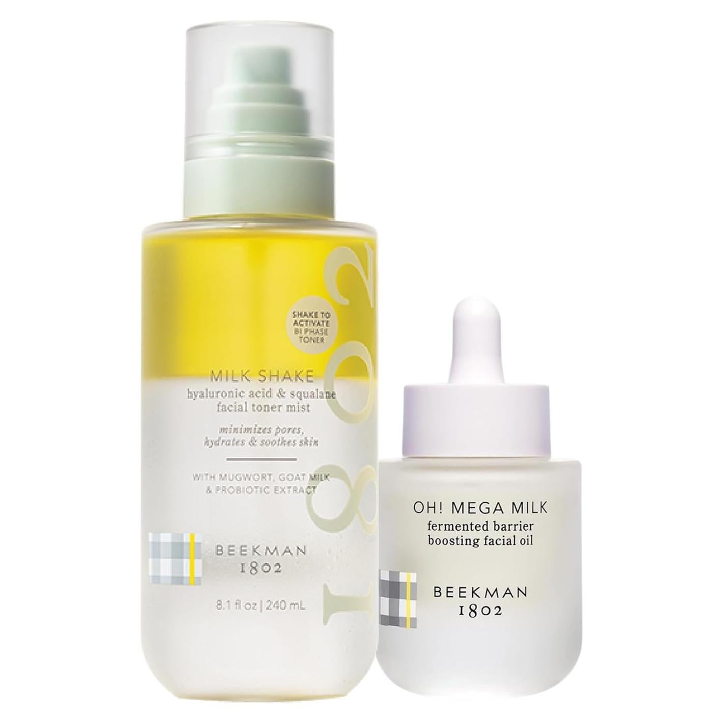 Beekman 1802 Tónico Hidratante y Bruma Facial 240 ml + Aceite Facial 30 ml