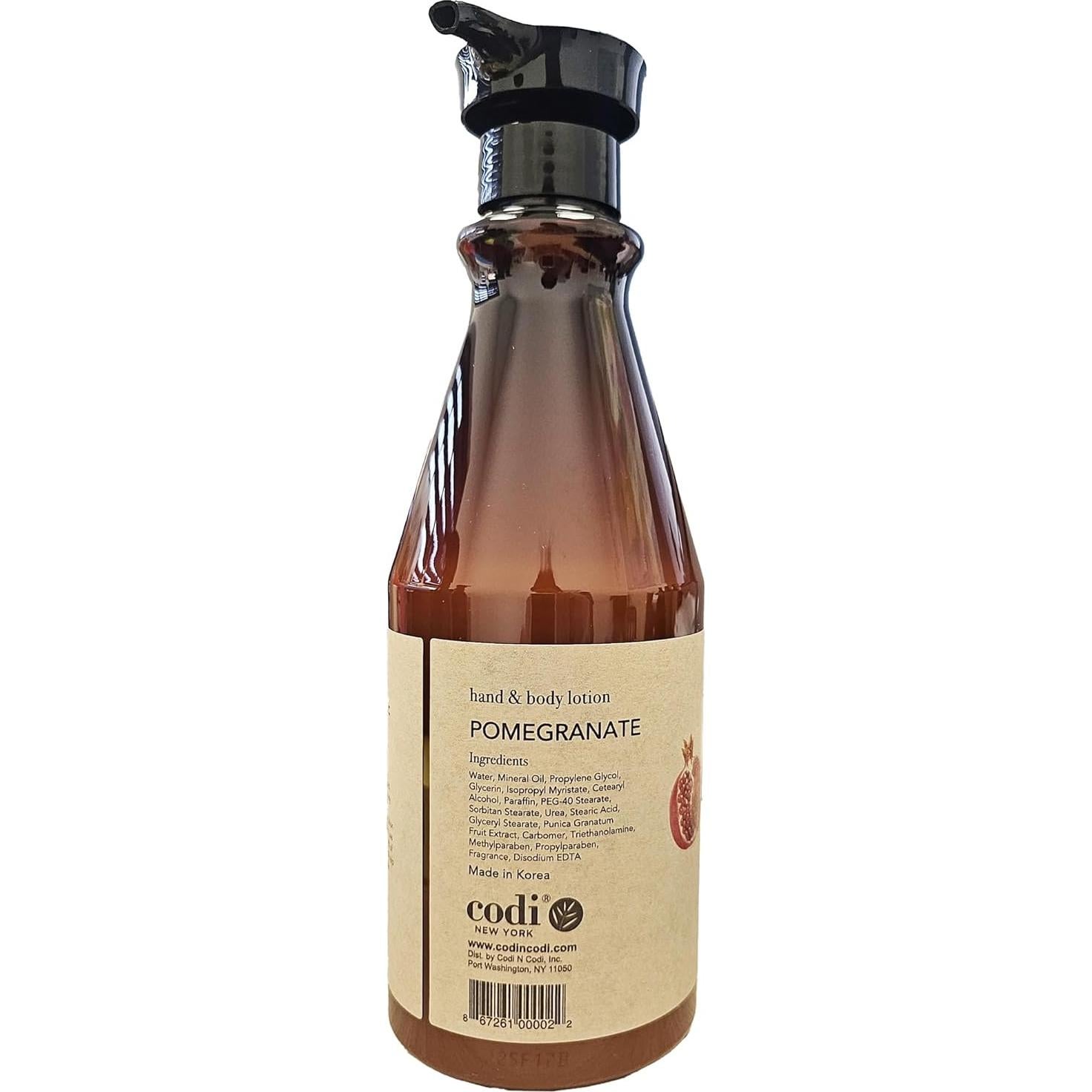 Loción Hidratante CodiNCodi 750 ml - Oliva y Granada, No Grasosa