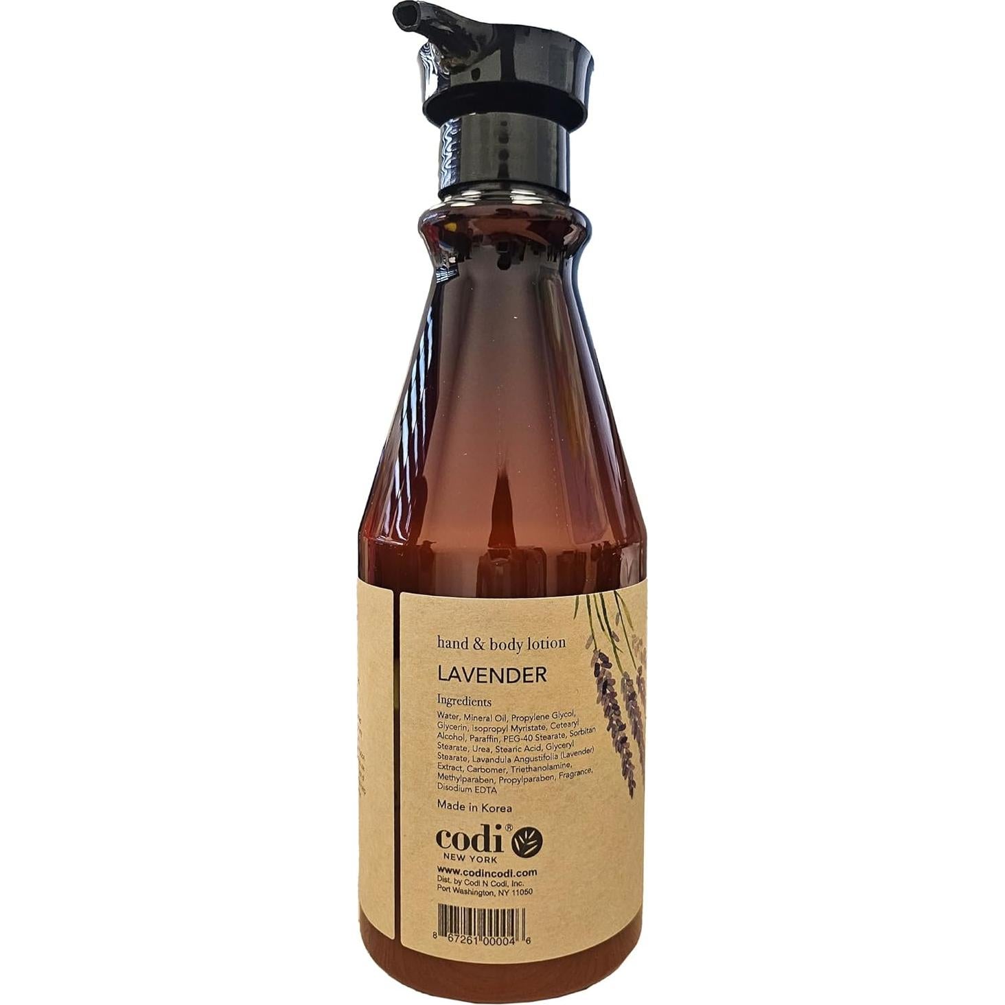 Loción Hidratante CodiNCodi 750 ml - Lavanda y Oliva, No Grasosa