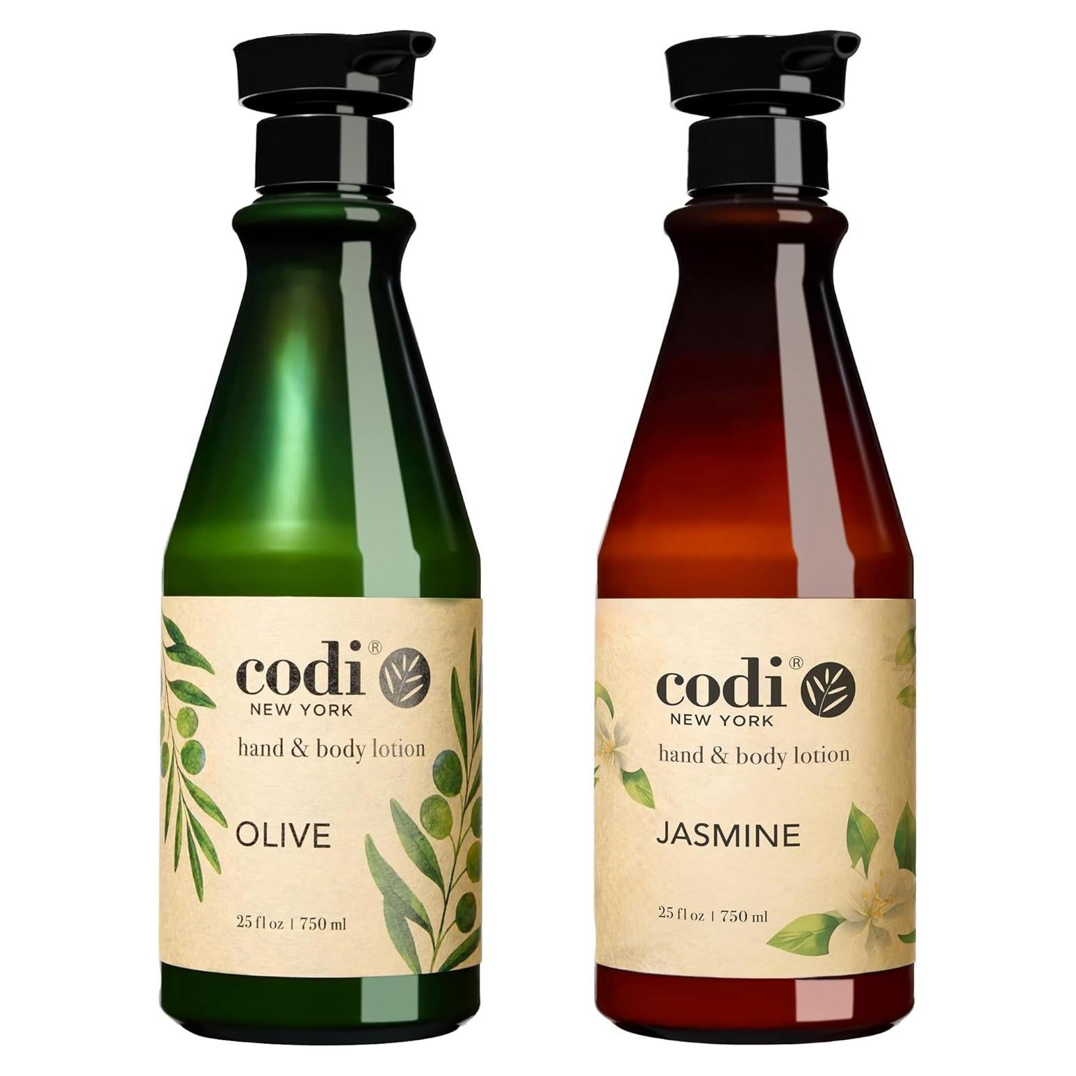 Loción Hidratante CodiNCodi 750 ml - Jazmín y Oliva, No Grasosa