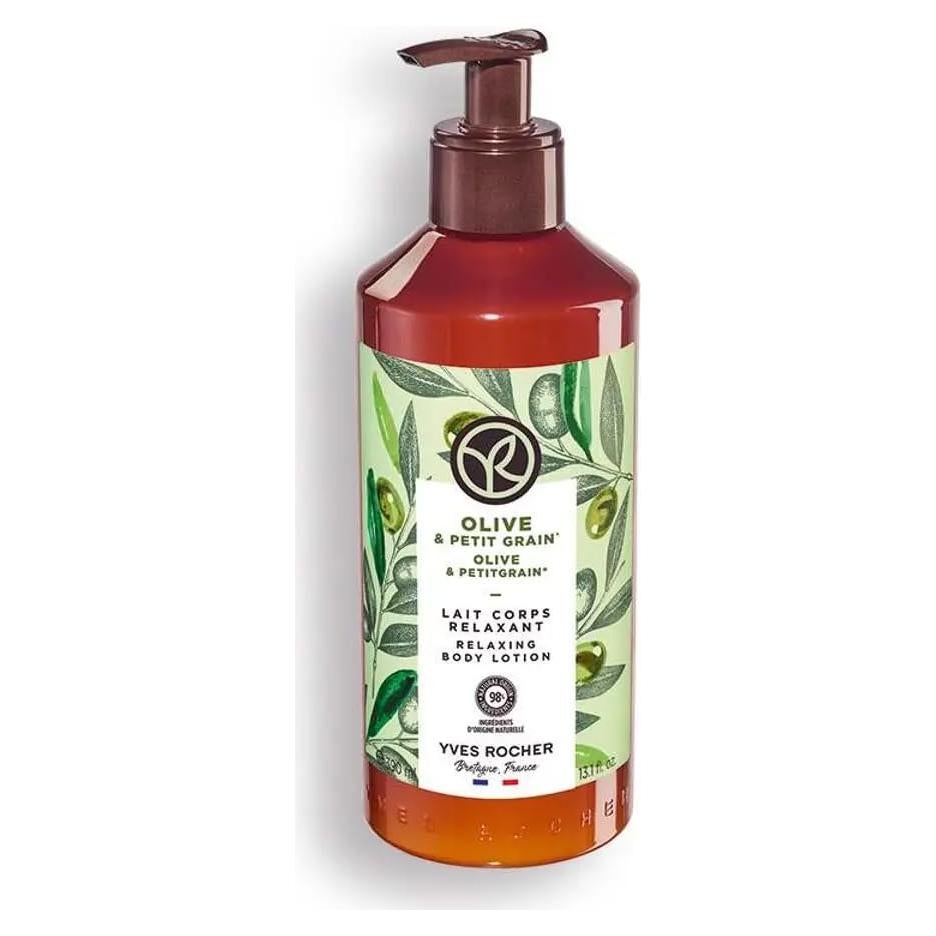 Loción Corporal Nutritiva Yves Rocher 390 ml - Oliva Petitgrain