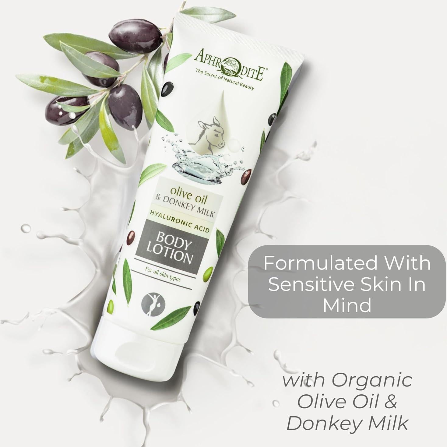 Loción Corporal Hidratante Afrodita 200 ml - Leche de Burra