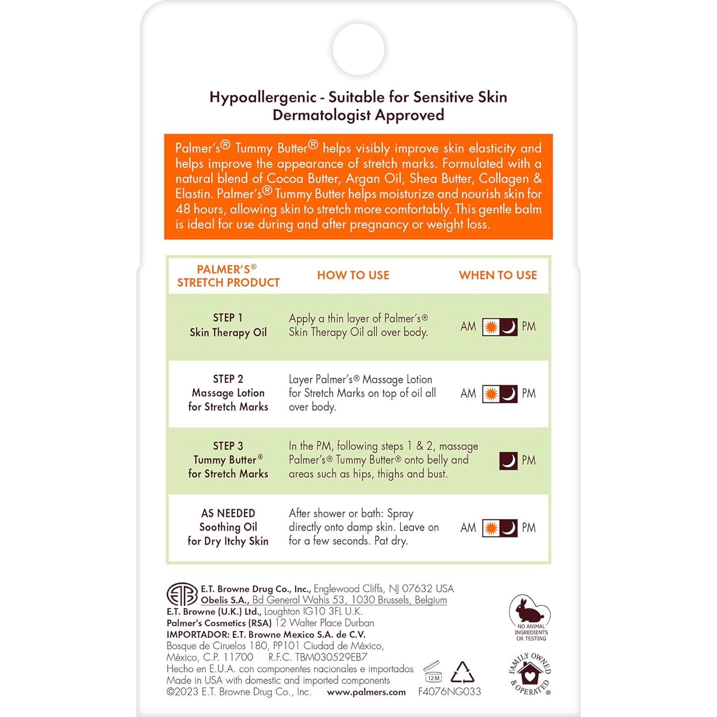 Bálsamo Palmer's Cocoa Butter para Estrías 125g Embarazo