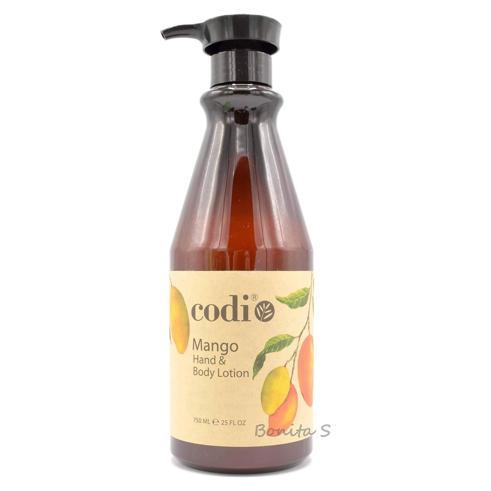 Loción Hidratante para Manos y Cuerpo Beauty Codi Mango 750ml