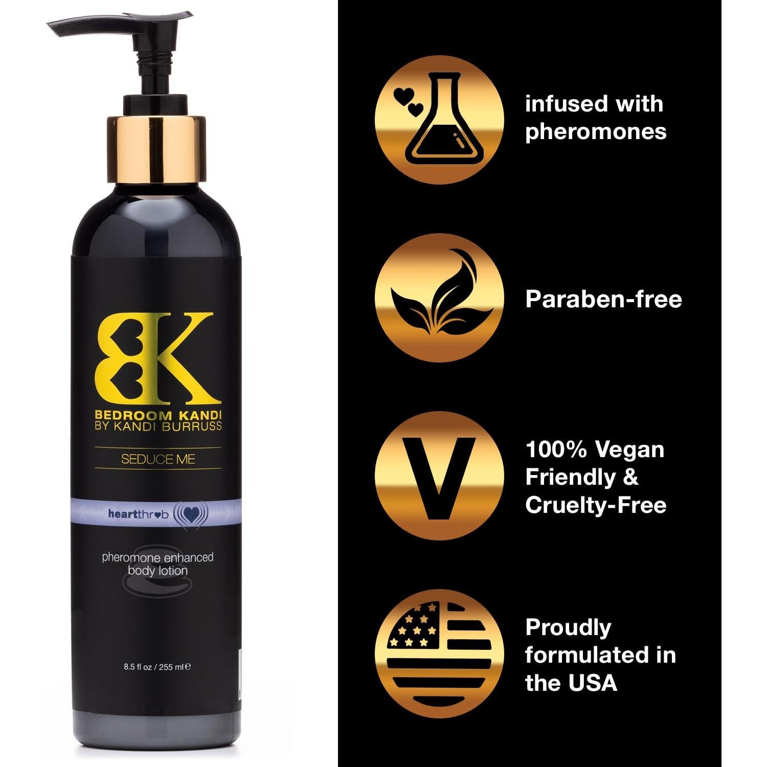 Loción Corporal Hidratante Bedroom Kandi 236ml con Feromonas