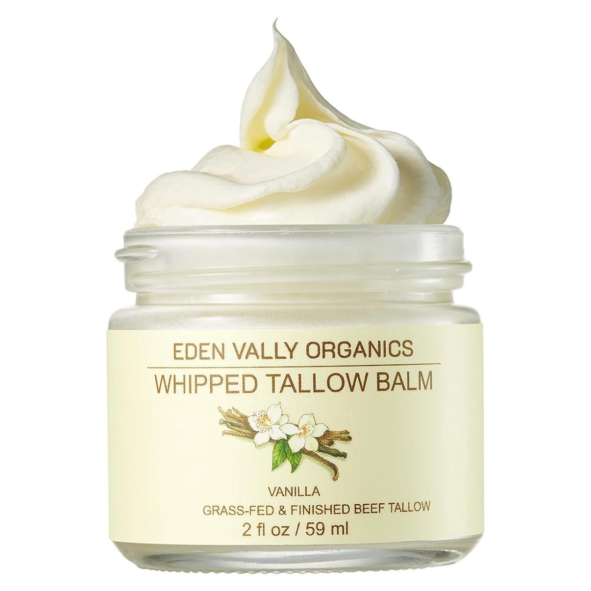 Hidratante Natural Eden Vally 56g con Sebo de Res y Vainilla