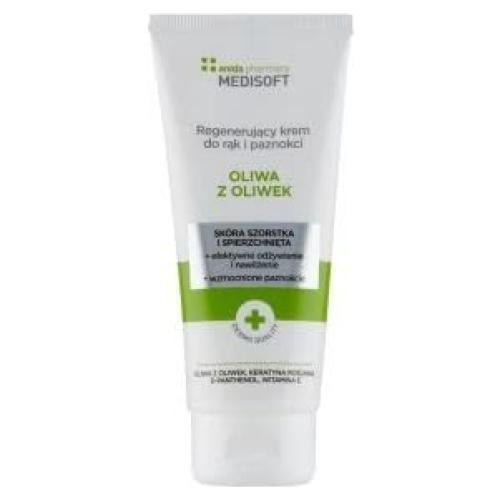 Crema para Manos y Uñas Anida Medisoft 100ml - Hidratante con Aceite de Oliva y Queratina
