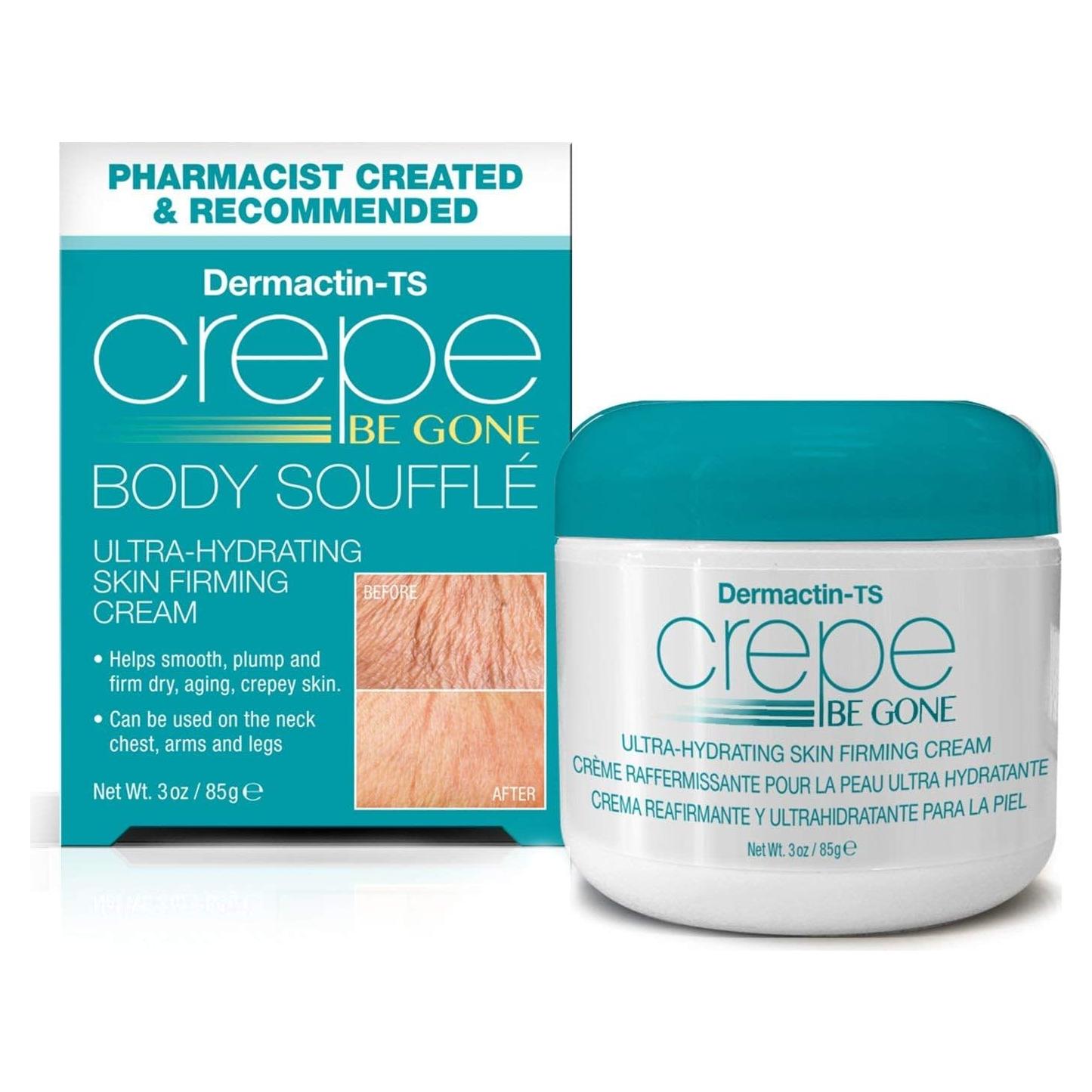 Crema Corporal Souffle Dermactin 340g Hidratante Piel Crepé