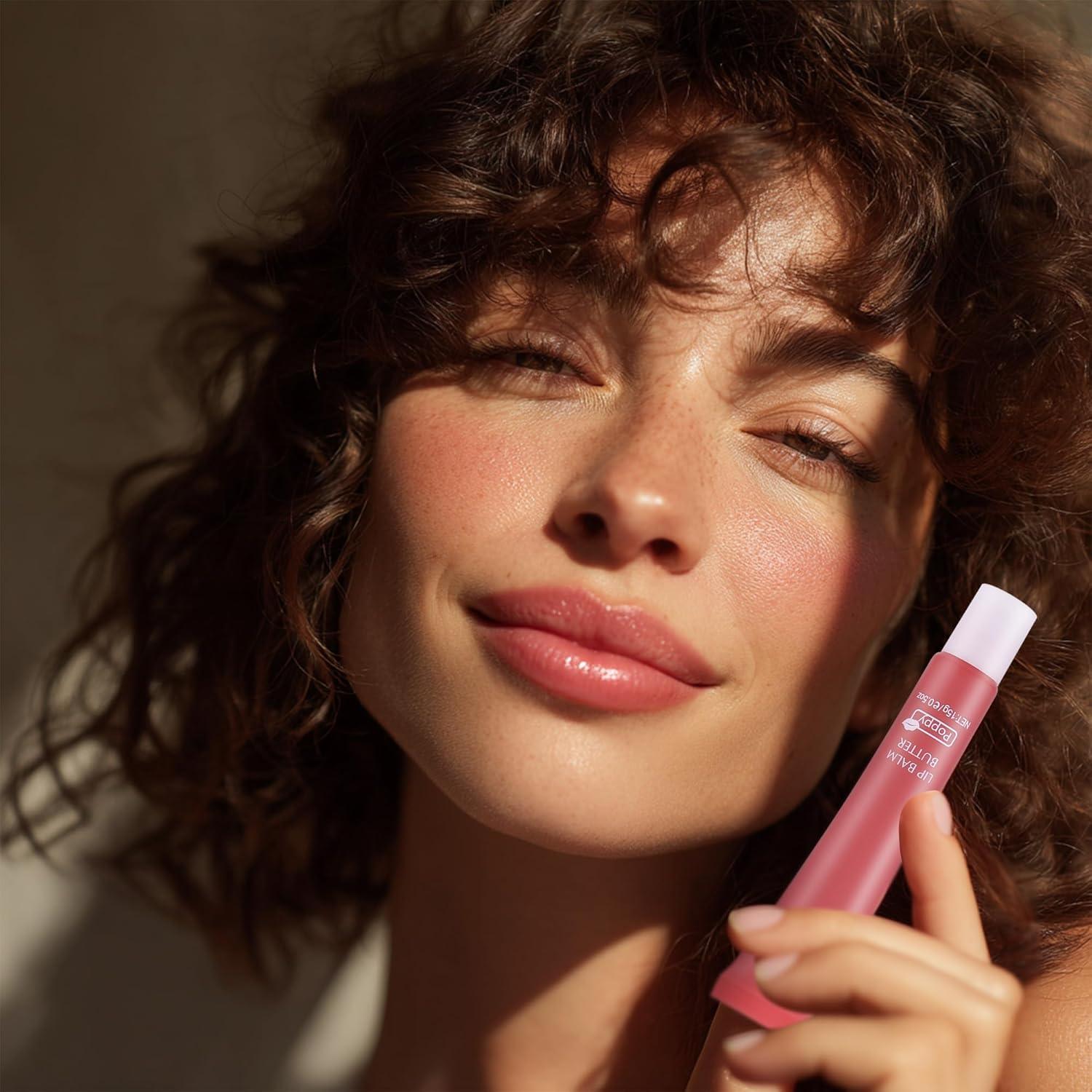 Bálsamo Labial VRAIKO 2-en-1 Amapola Hidratante Natural