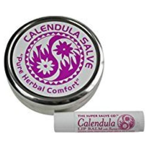 Ungüento de Caléndula The Super Salve Co 113g + Bálsamo Labial