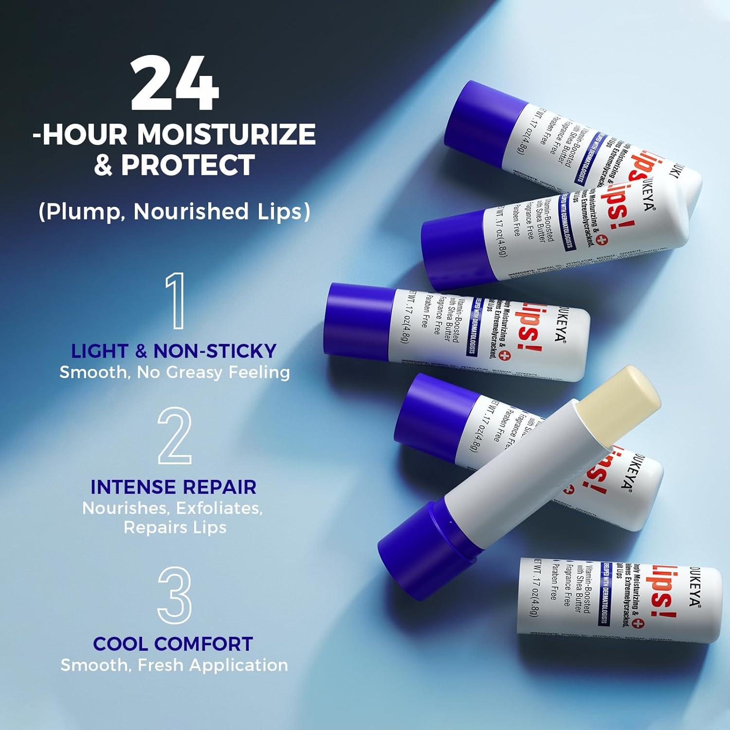 Bálsamo Labial Medicado OUKEYA 4.83g Hidratante Natural