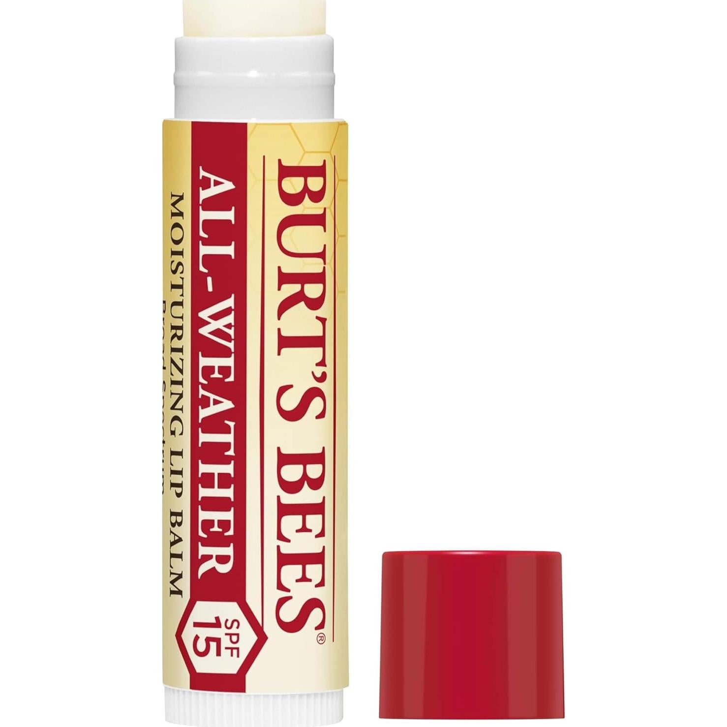 Bálsamo Labial Burt's Bees SPF 15 Hidratante 2 Tubos 4.25 g