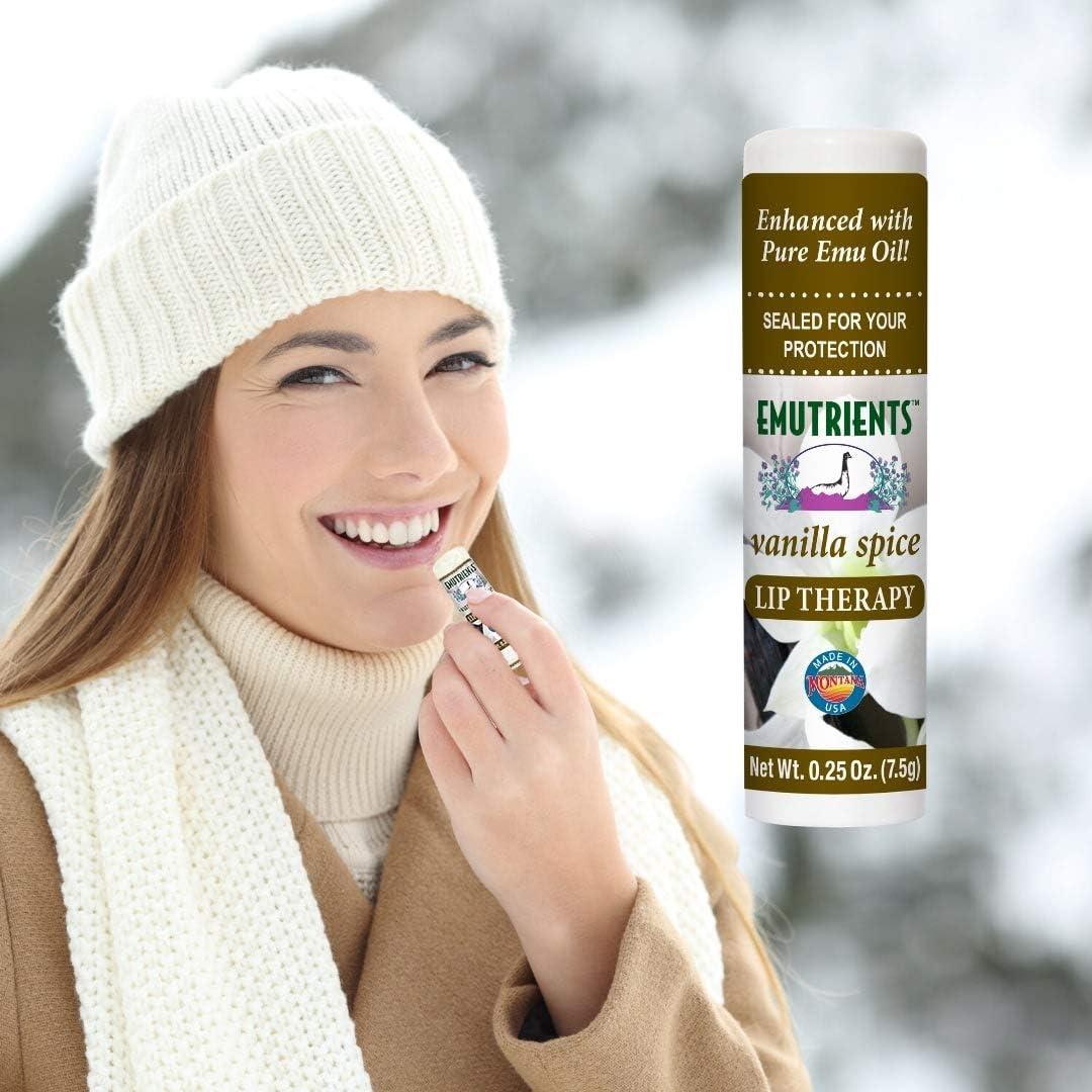 Bálsamo Labial Natural Montana Emu Ranch Vainilla 3 Unidades