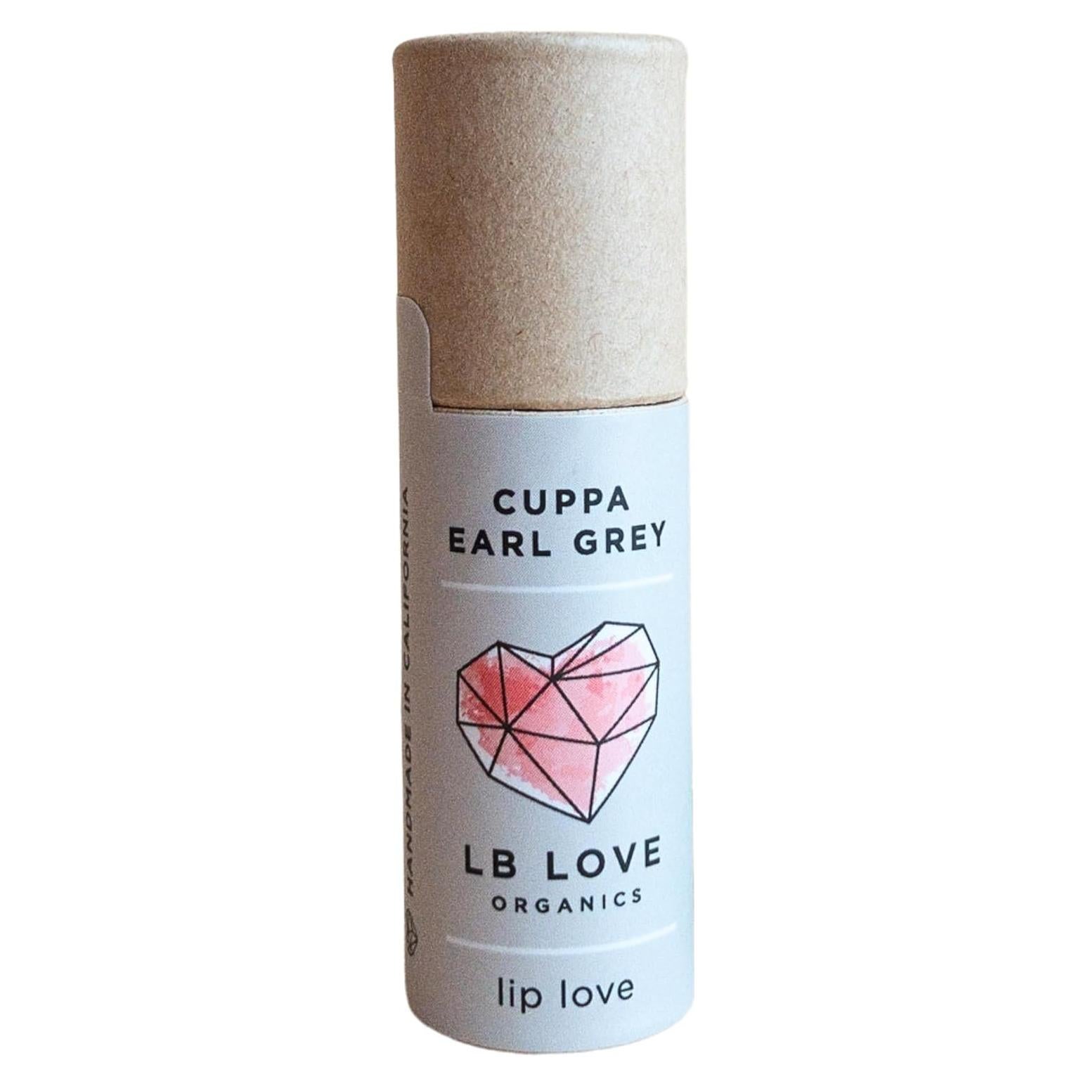 Bálsamo Labial Orgánico Jumbo LB Love Cuppa Earl Grey 100% Natural