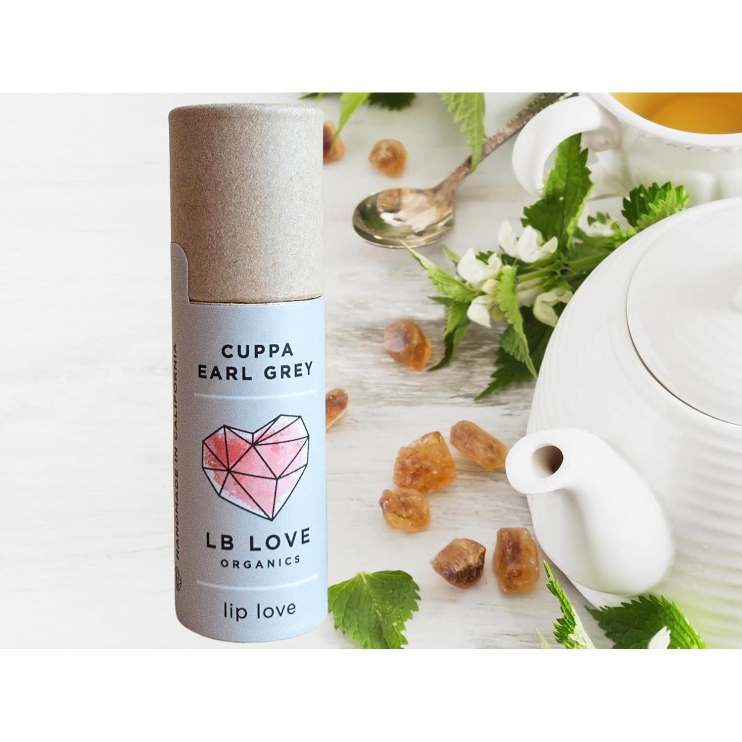 Bálsamo Labial Orgánico Jumbo LB Love Cuppa Earl Grey 100% Natural