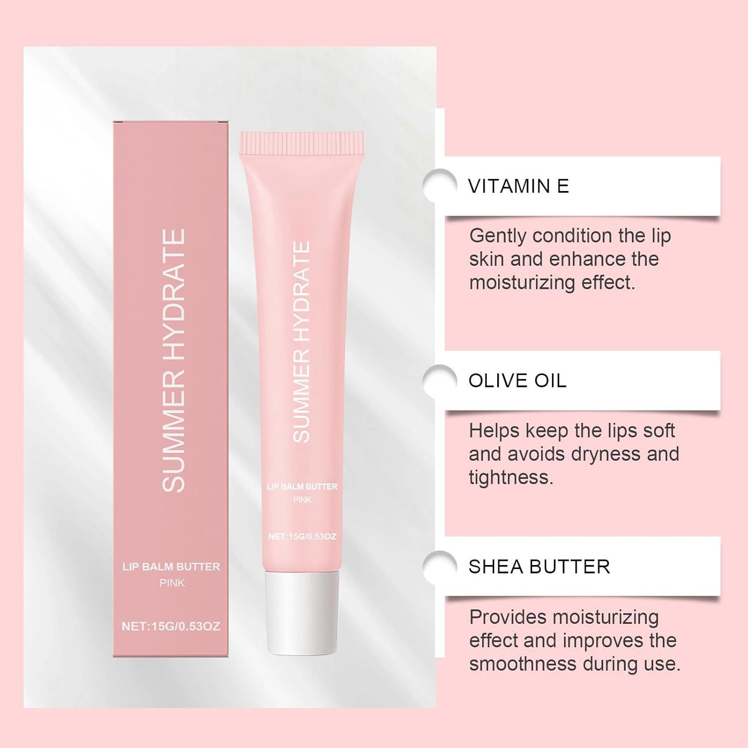 Bálsamo Labial Vegano TMIYO 15g - Hidratante y Reparador