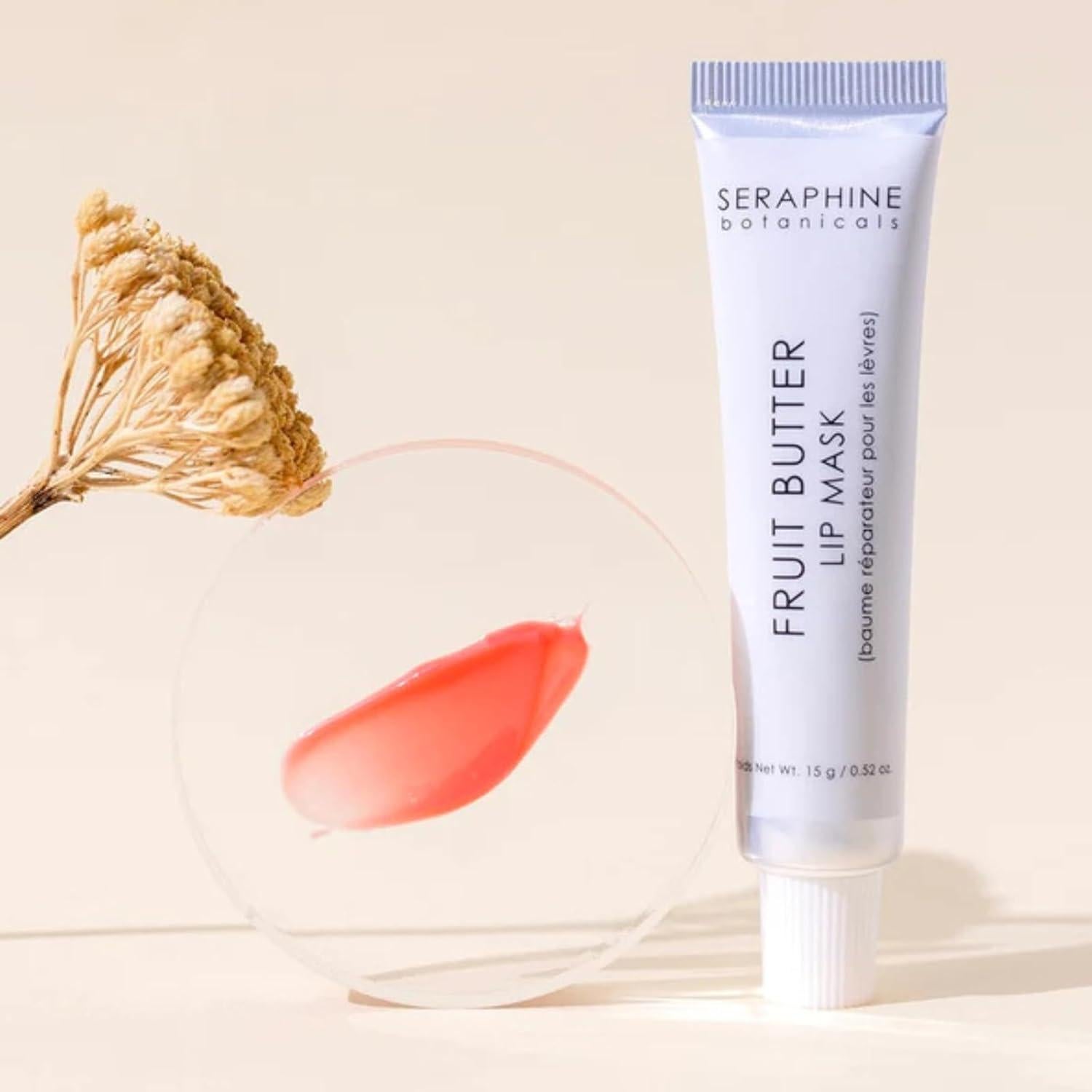 Mascarilla Labial Restauradora Seraphine Botanicals 14.5g