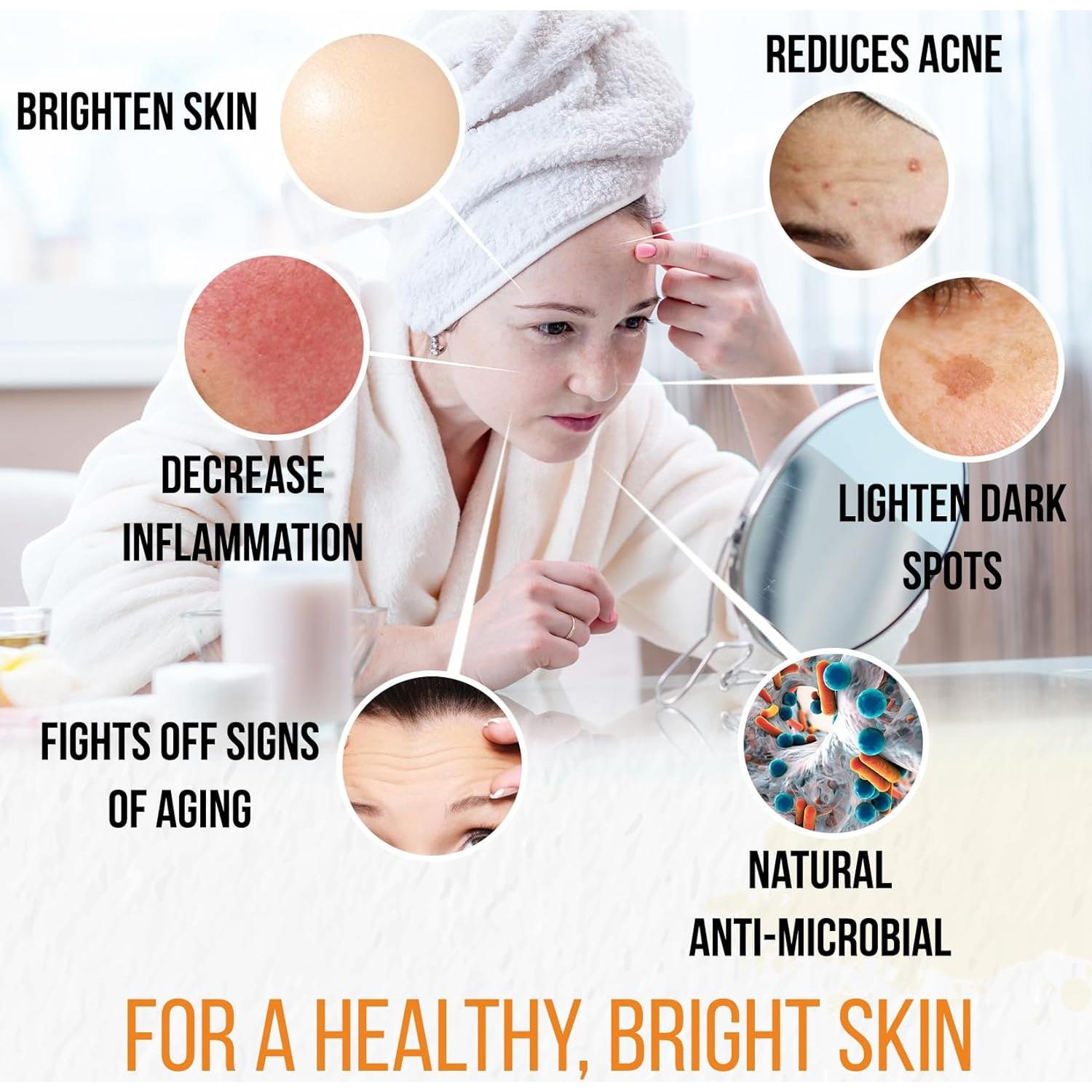 Jabón Iluminador de Cúrcuma Natural Natrulo 142 g - Facial y Corporal