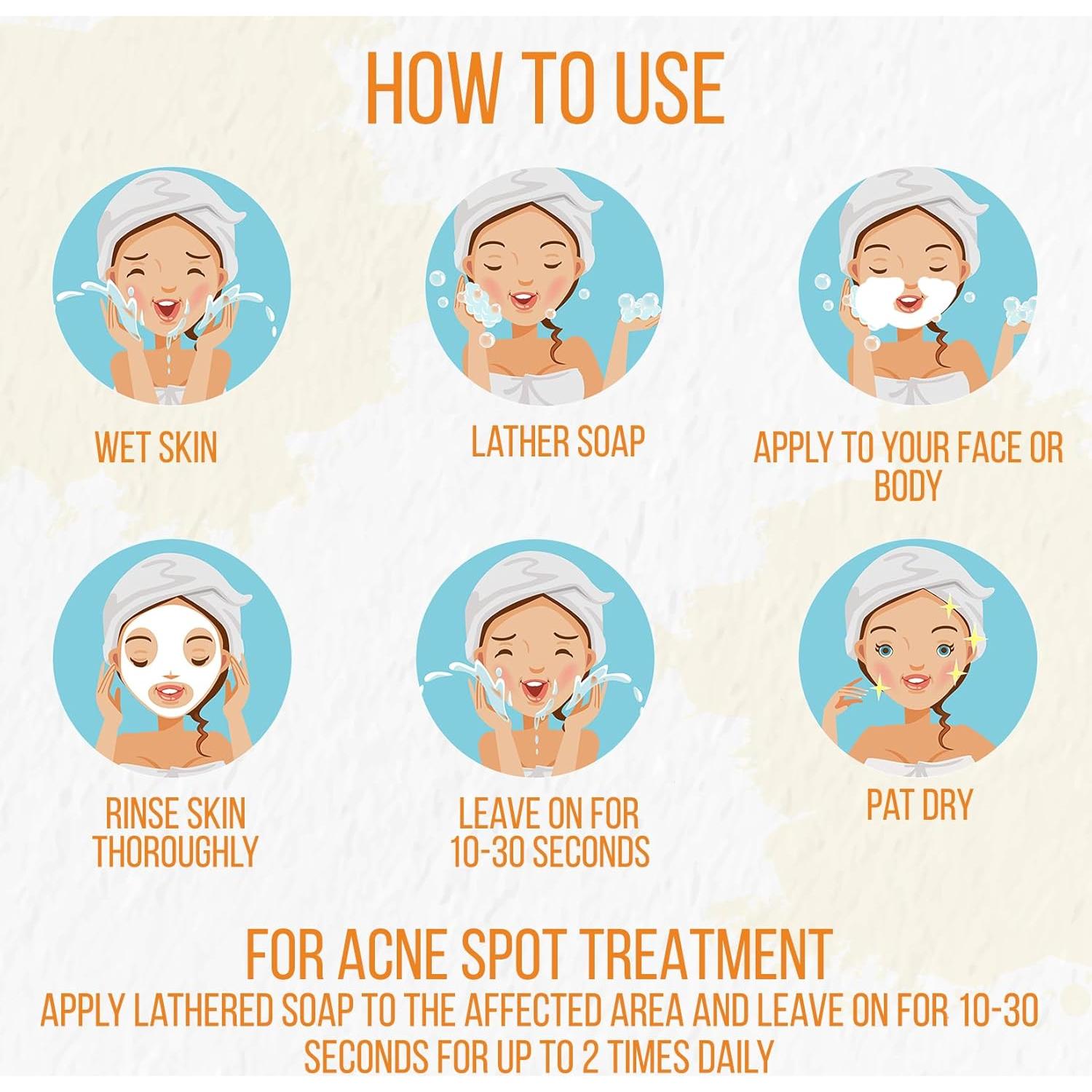 Jabón Iluminador de Cúrcuma Natural Natrulo 142 g - Facial y Corporal