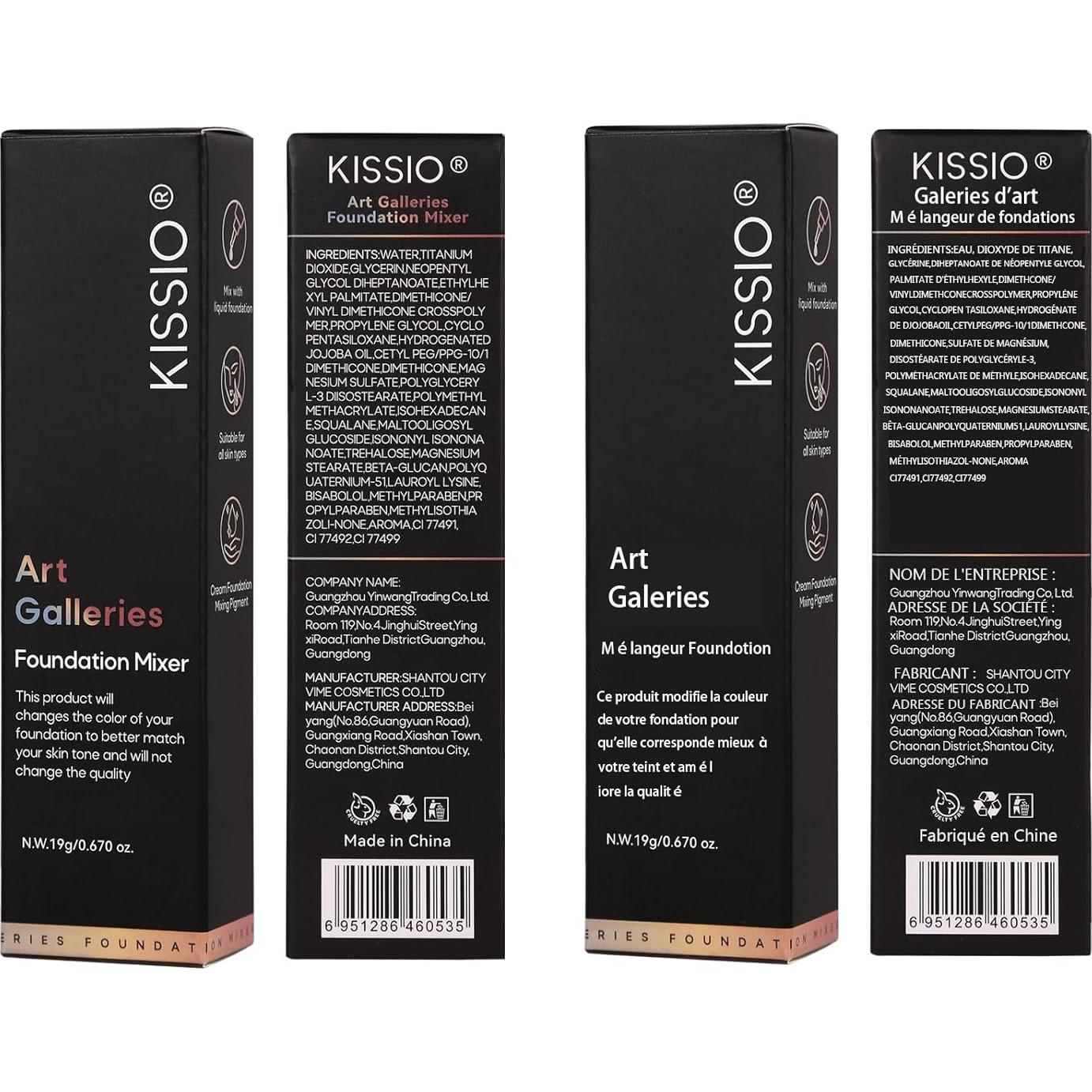 Corrector de Color KISSIO Mezcla Pigmento Azul 19 g