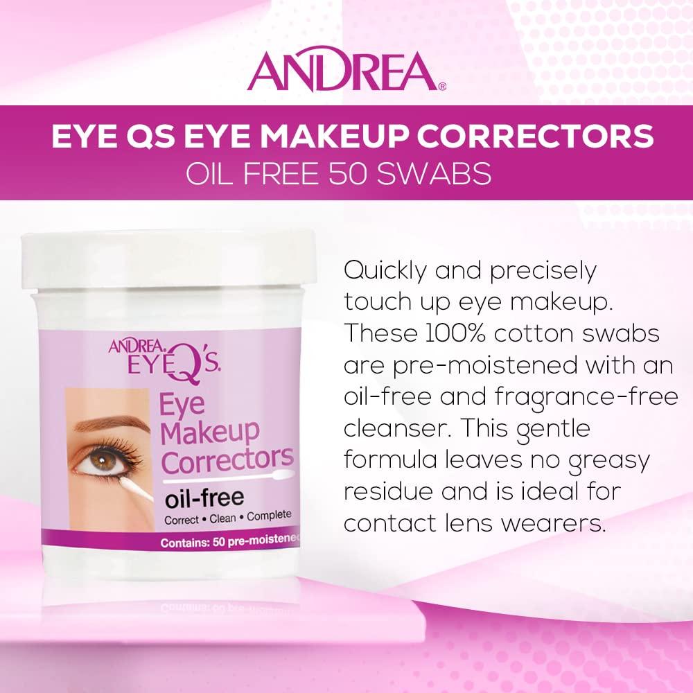 Correctores de Maquillaje para Ojos Andrea Eyeq Sin Aceite - 50 Unidades