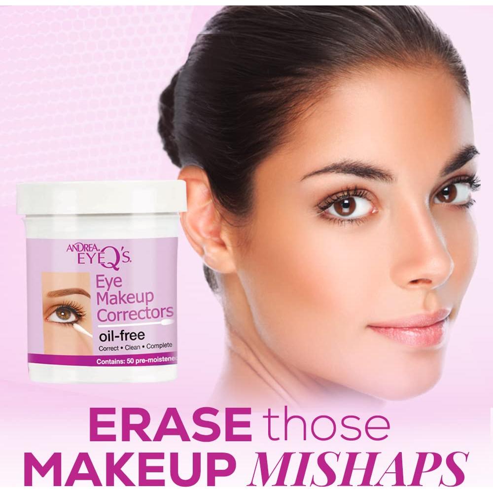 Correctores de Maquillaje para Ojos Andrea Eyeq Sin Aceite - 50 Unidades