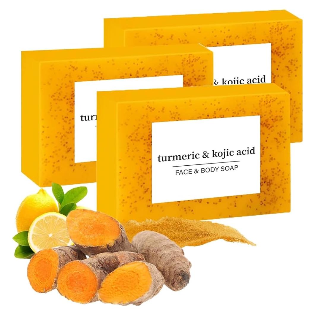 Jabones para Manchas Oscuras con Vitamina C y Retinol - 3 Paquetes