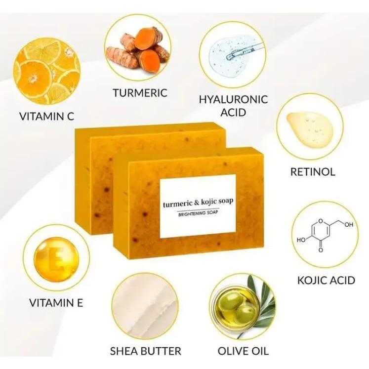 Jabones para Manchas Oscuras con Vitamina C y Retinol - 3 Paquetes