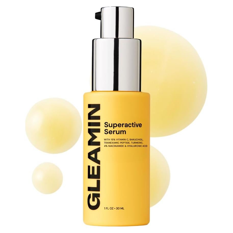 Suero Facial Iluminador Gleamin 15% Vitamina C 29.57 ml