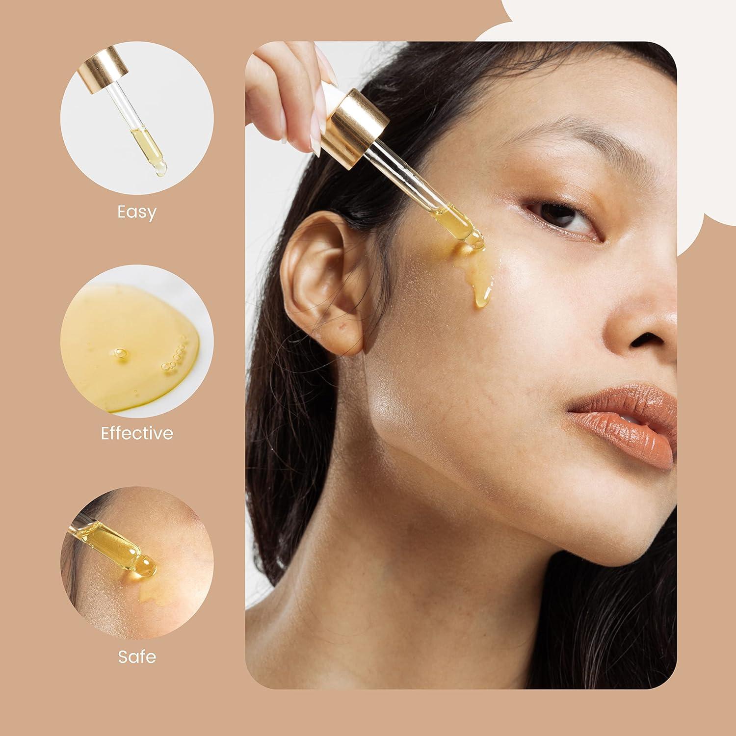 Aceite Facial Iluminador Cúrcuma 258g - Hidratación Ligera