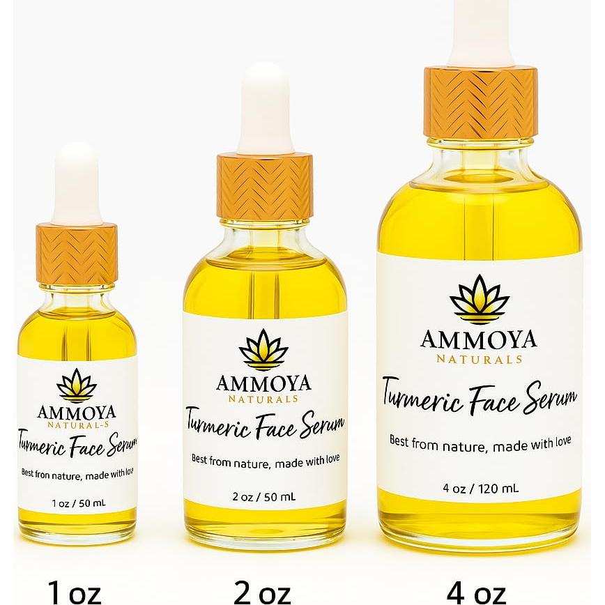 Aceite Facial Iluminador Cúrcuma 258g - Hidratación Ligera