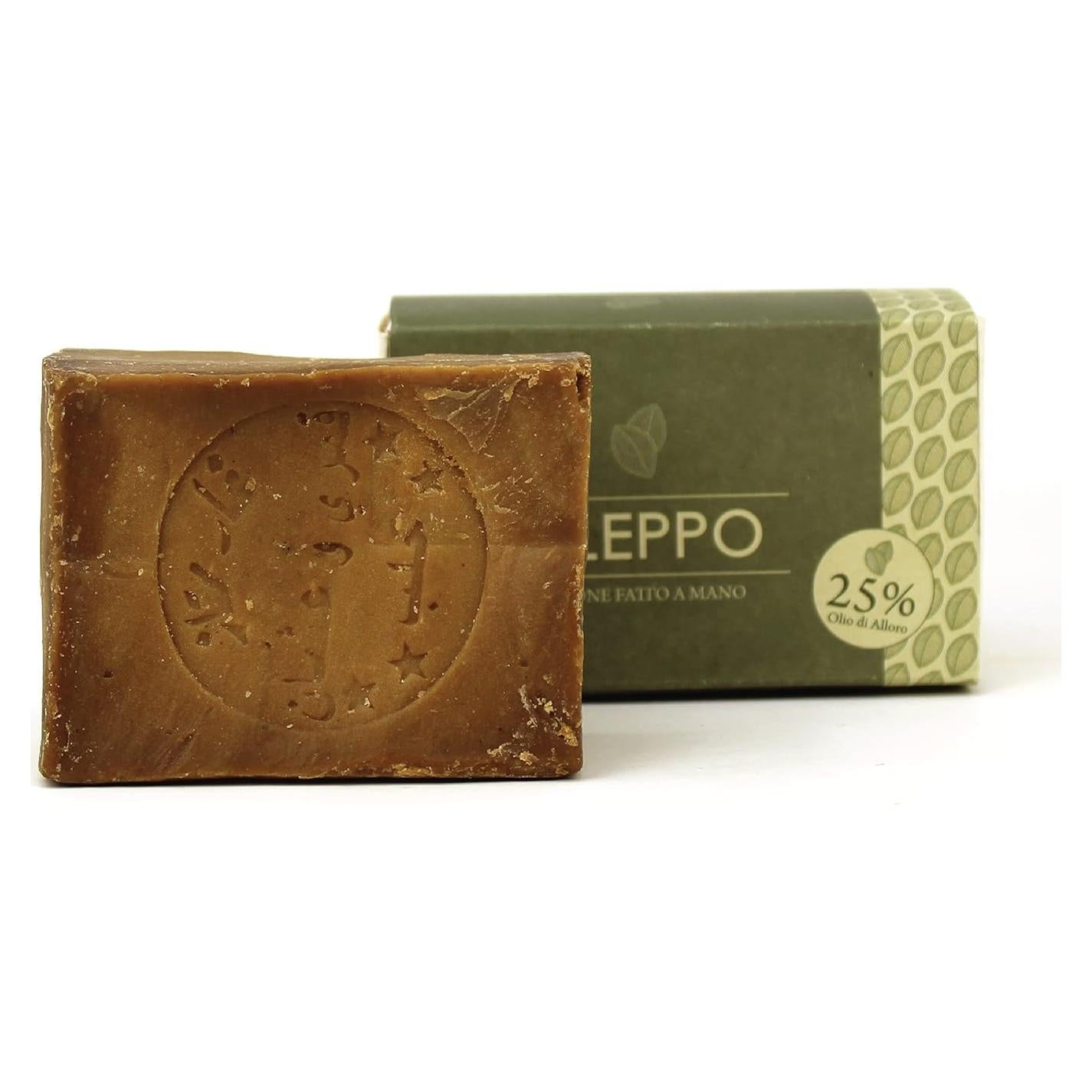 Jabón de Aleppo 200g Lynpha Vitale con Aceite de Oliva y Laurel