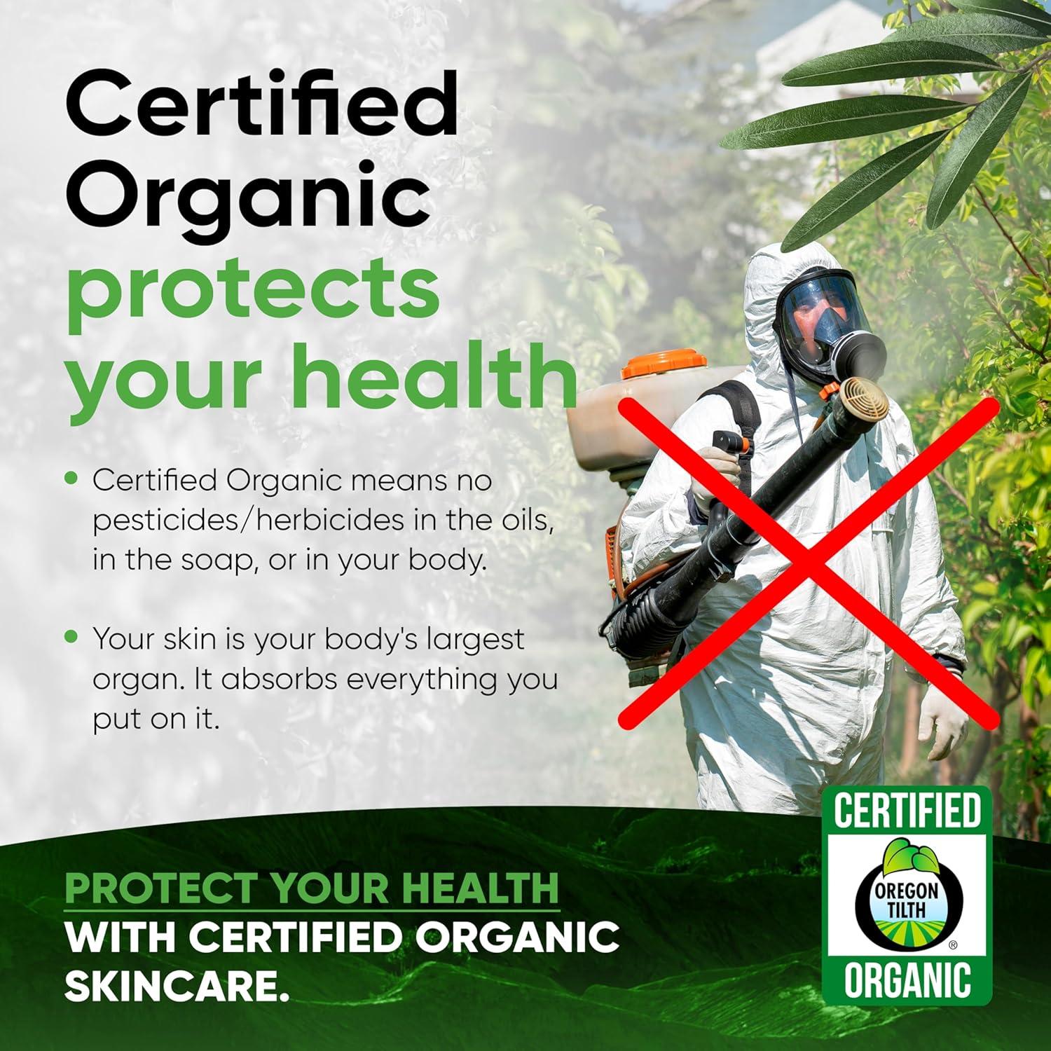 Jabón Orgánico para Eczema Maximum Organic 136g - Sin Fragancia