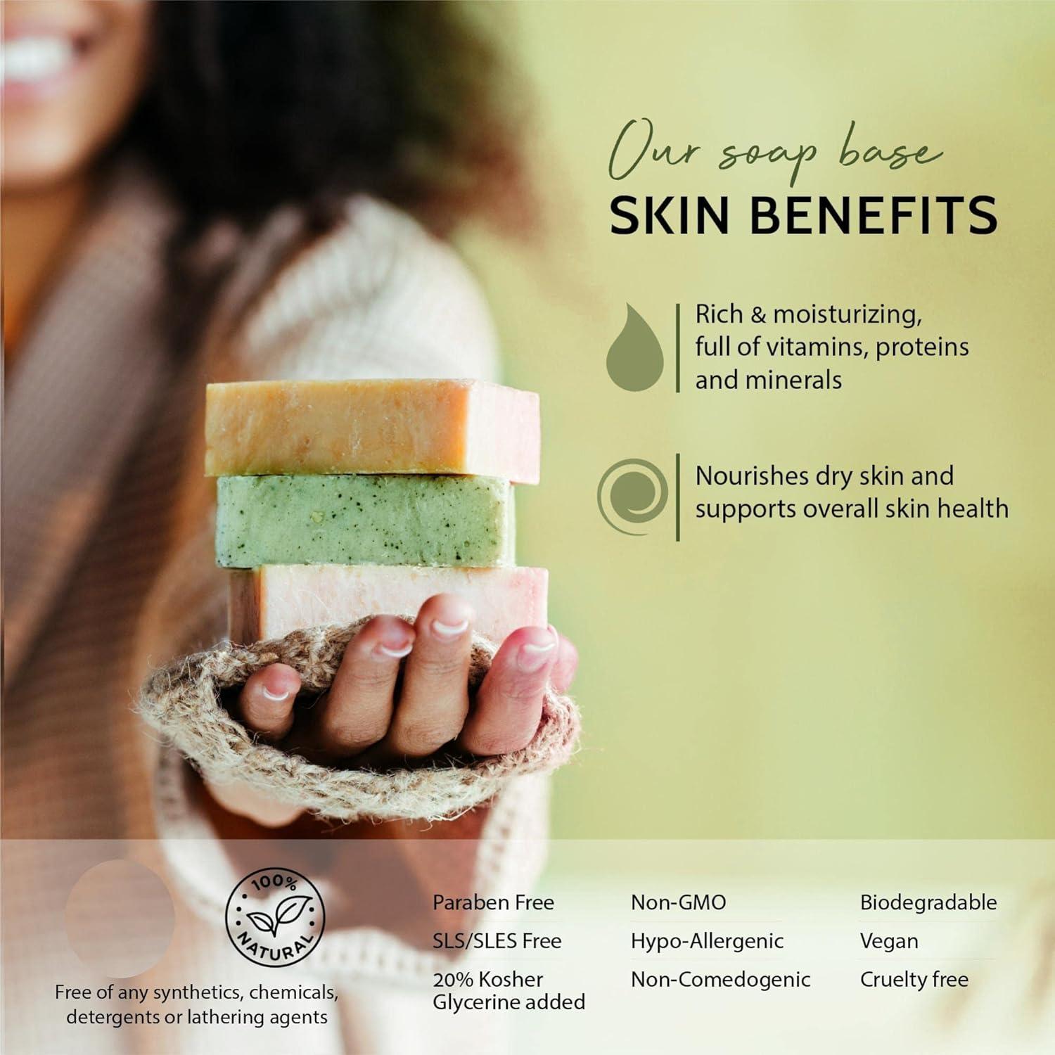 Muestra de Base de Jabón Pifito Melt and Pour 3.18 kg - 7 Variedades