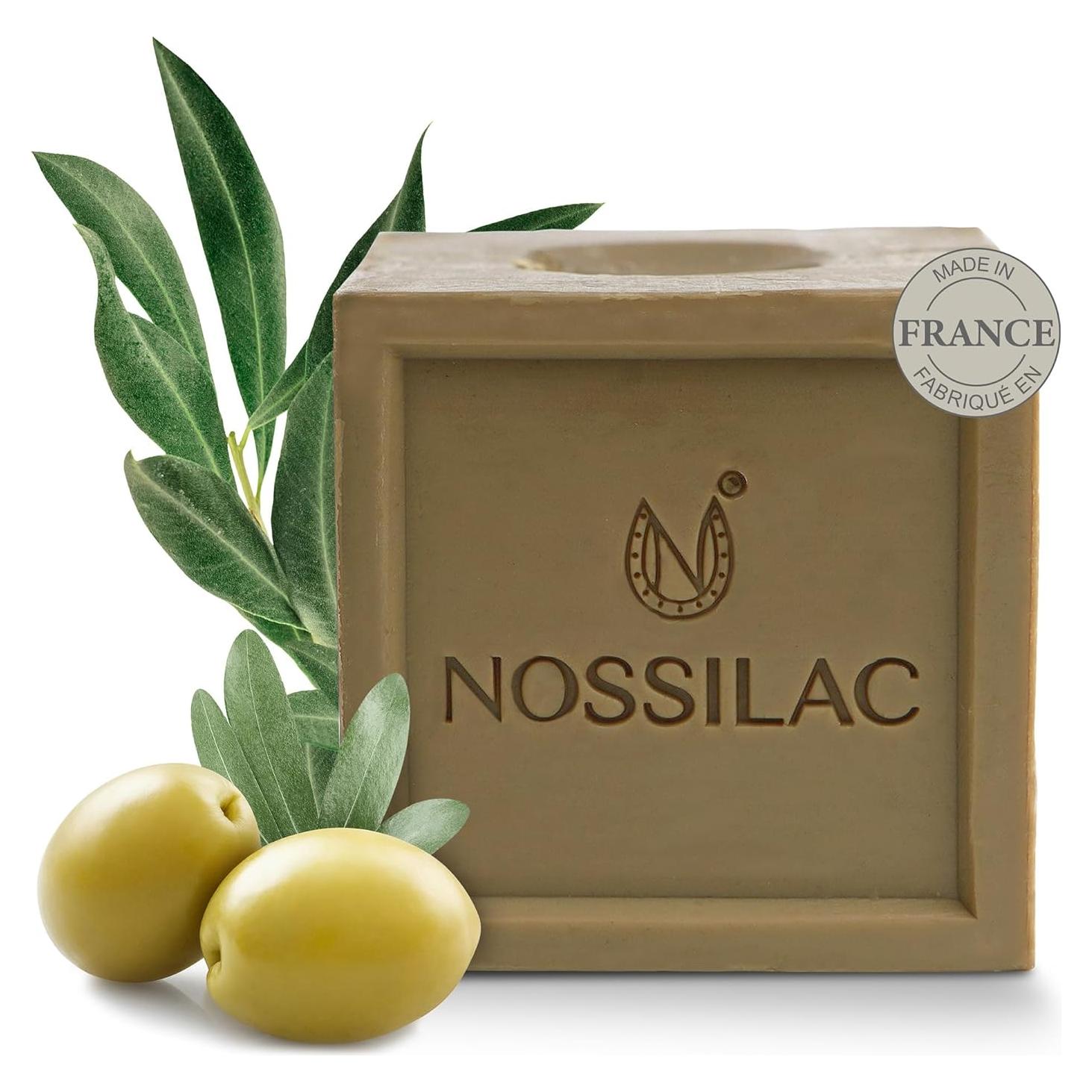 Jabón Natural Savon de Marseille Nossilac 300g Aceite de Oliva