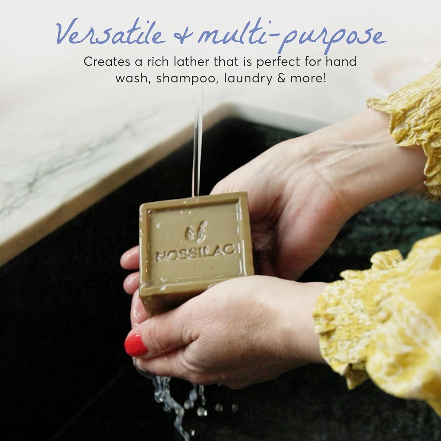 Jabón Natural Savon de Marseille Nossilac 300g Aceite de Oliva