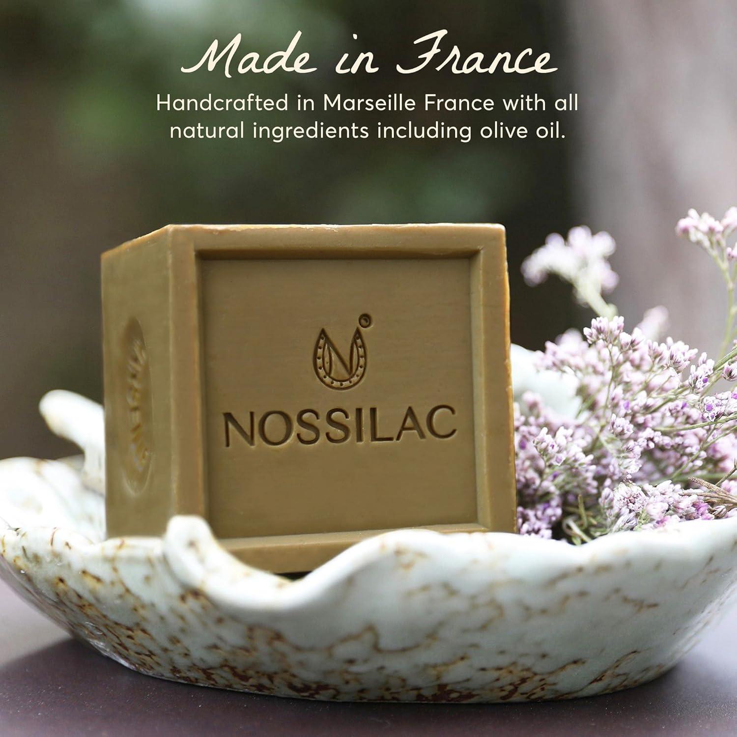 Jabón Natural Savon de Marseille Nossilac 300g Aceite de Oliva