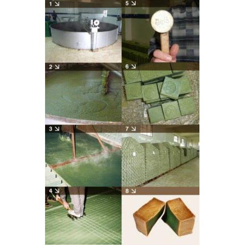 Jabones Naturales AL-KAWTHAR - Juego de 4 x 200g de Laurel y Oliva