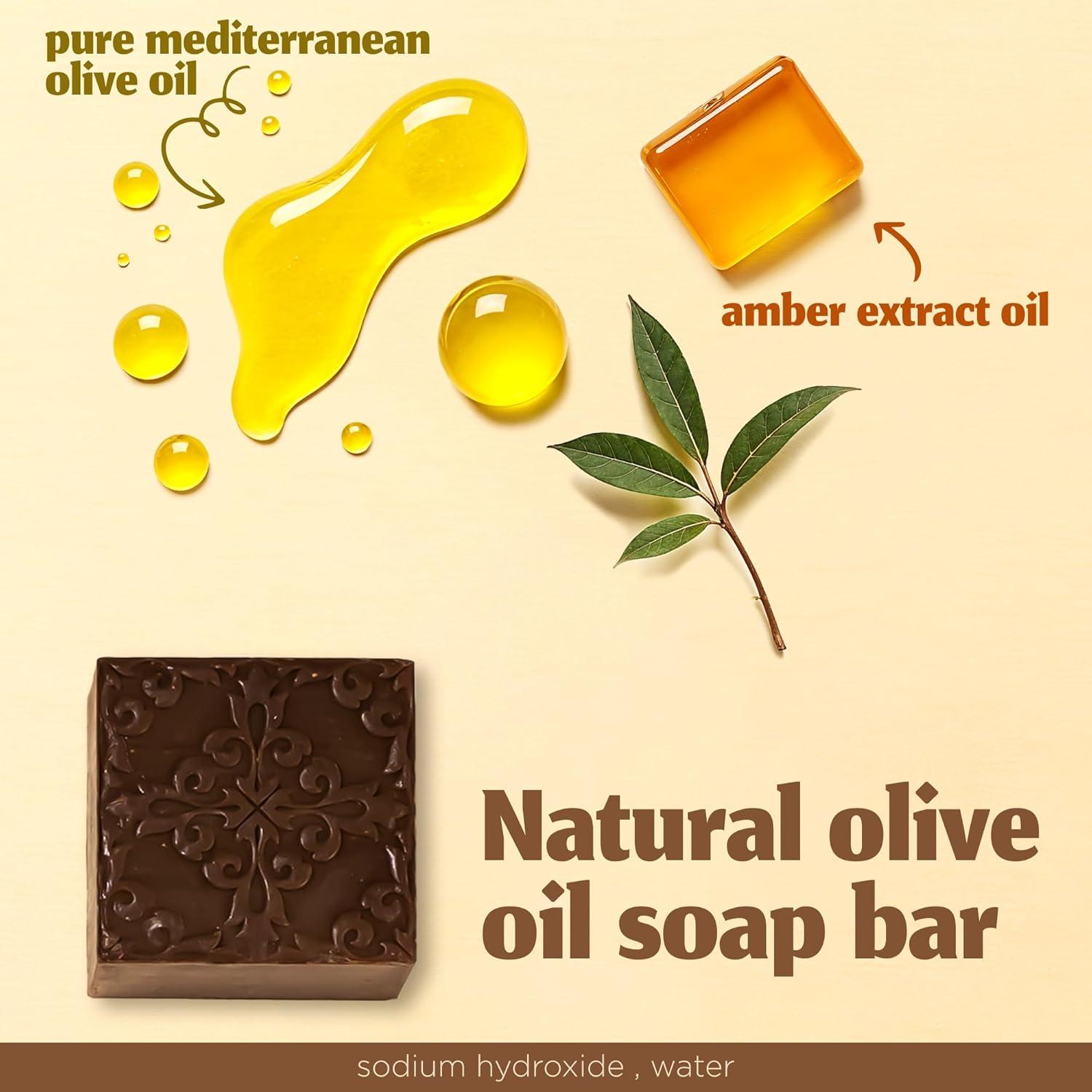 Jabón de Aceite de Oliva Hekaya - Hidratante Vegano 500g