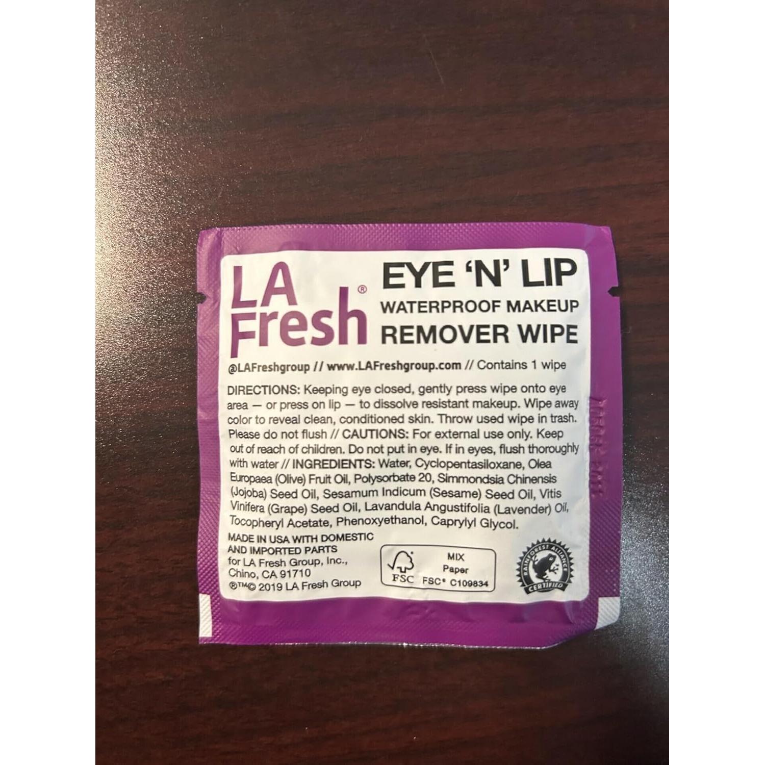 Toallitas Desmaquillantes LA Fresh 200 Unidades Hidratantes