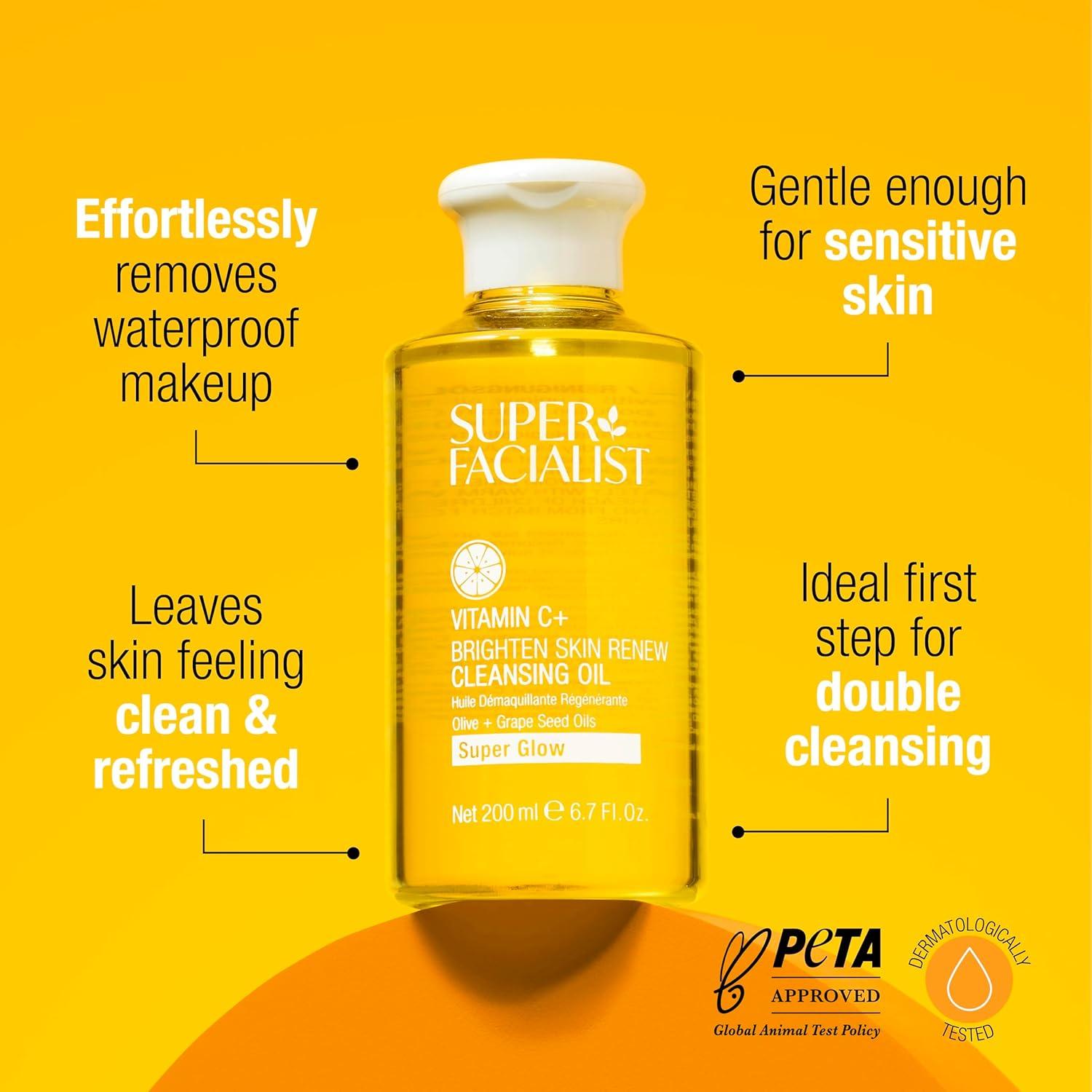 Limpiador Facial Aceite Super Facialist 192.78 ml - Vitamina C