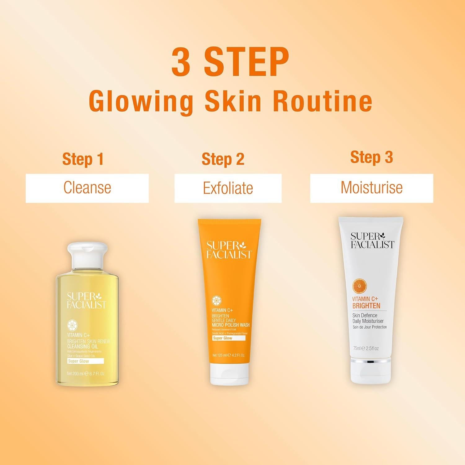 Limpiador Facial Aceite Super Facialist 192.78 ml - Vitamina C