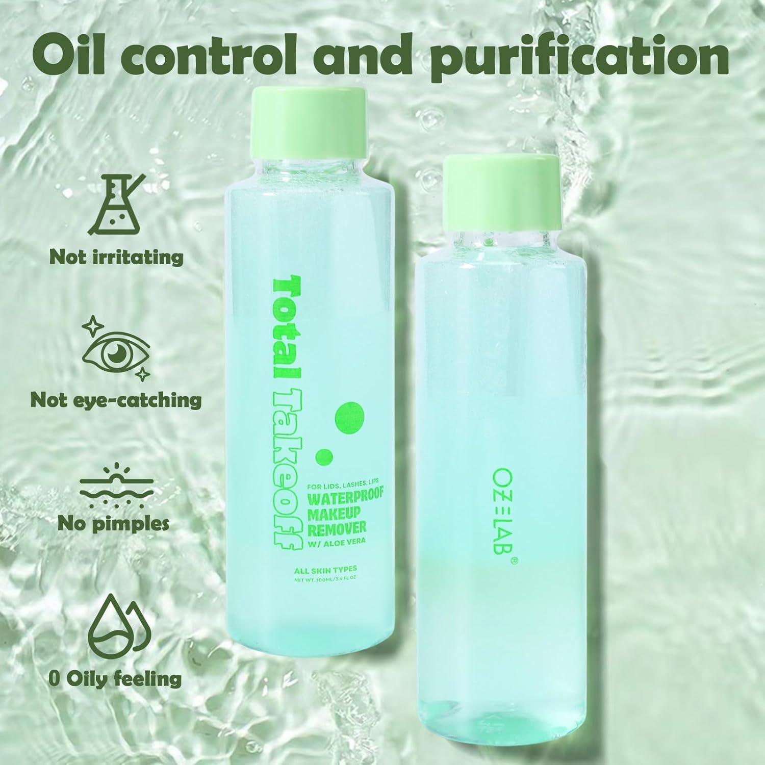 Desmaquillante Doble Fase OZ LAB 100 ml - Agua y Aceite, Aloe