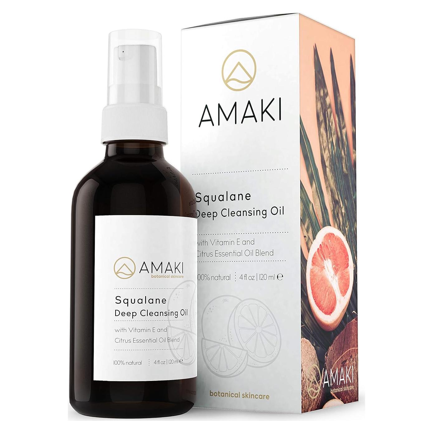 Aceite Limpiador Facial Orgánico Amaki 150ml - Mezcla Cítrica