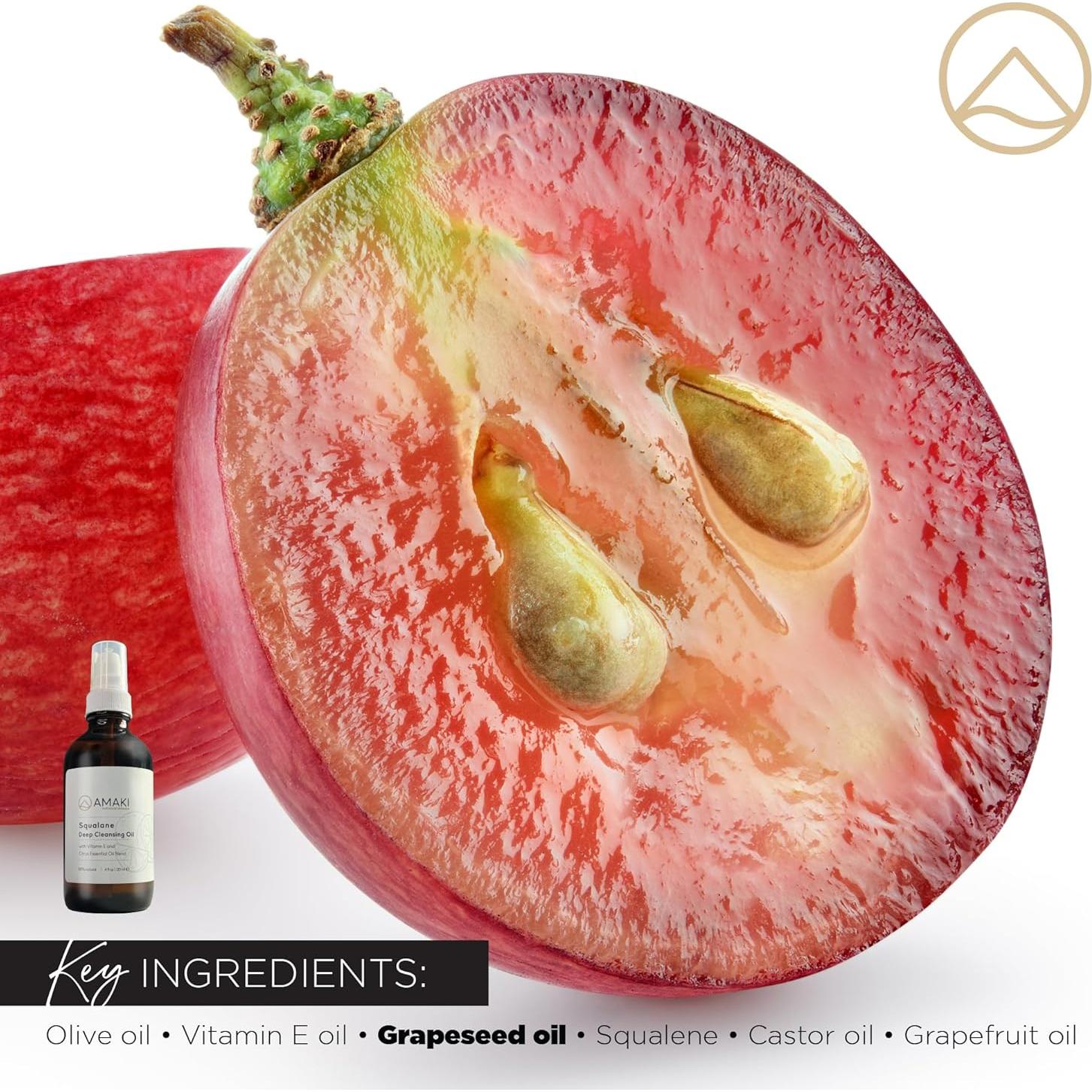 Aceite Limpiador Facial Orgánico Amaki 150ml - Mezcla Cítrica