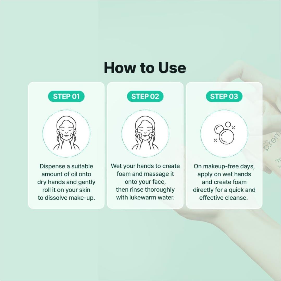 Limpiador Facial a Espuma MAKE P:REM Safe Me 200ml Piel Sensible