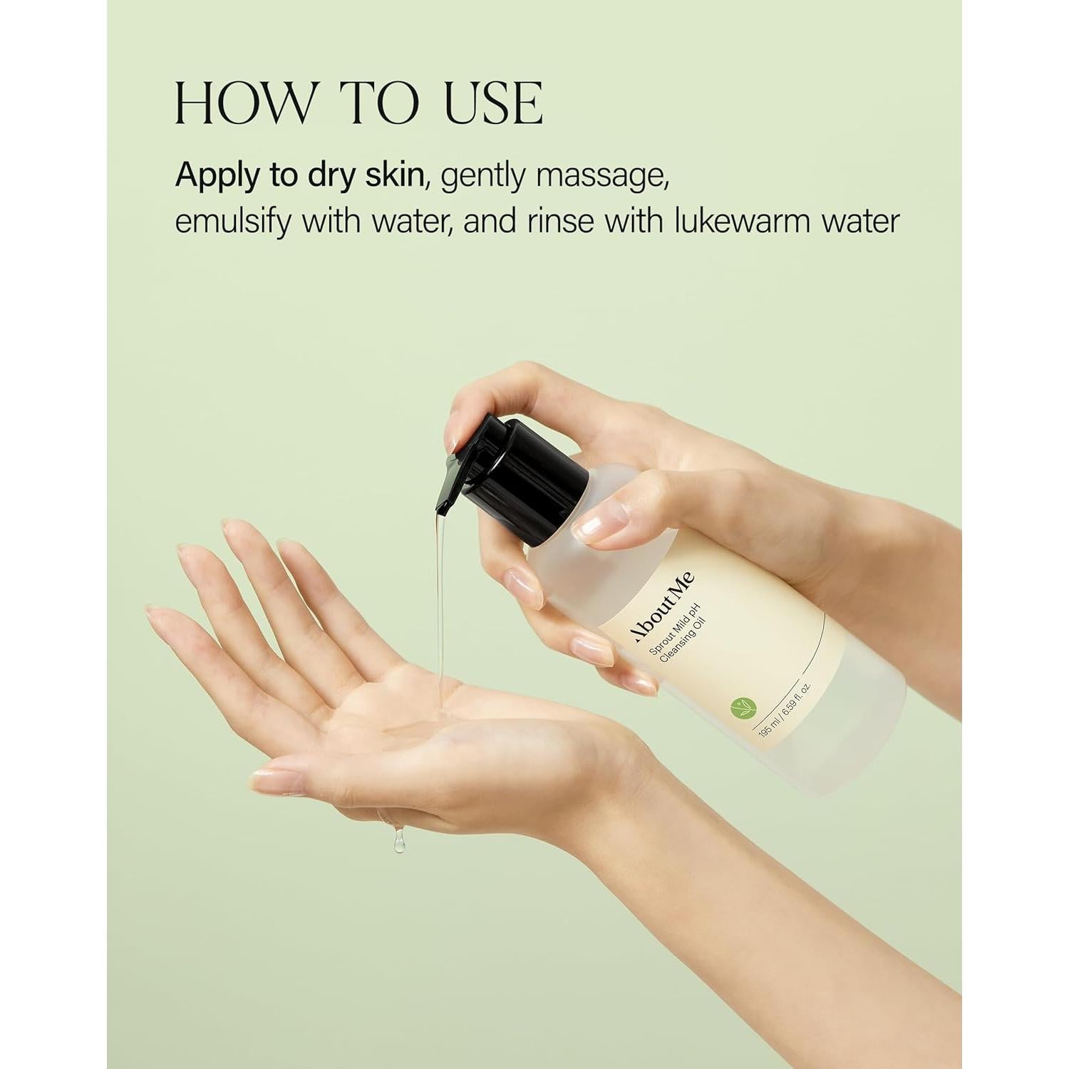 Aceite Limpiador Suave pH Sprout 195ml - Cuidado Piel Sensible